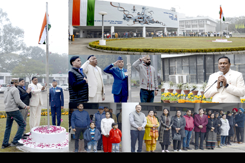 Celebration of Republic Day on 26th January, 2023 by the Institute